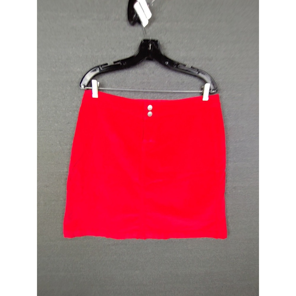 fresh produce Red Mini Skirt